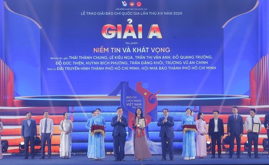Lễ trao giải Báo chí Quốc gia lần thứ XIX năm 2024