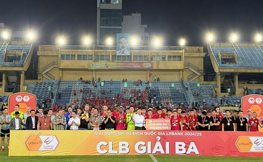 LPBank V-League 2024/25 hạ màn: CAHN về đích hạng 3