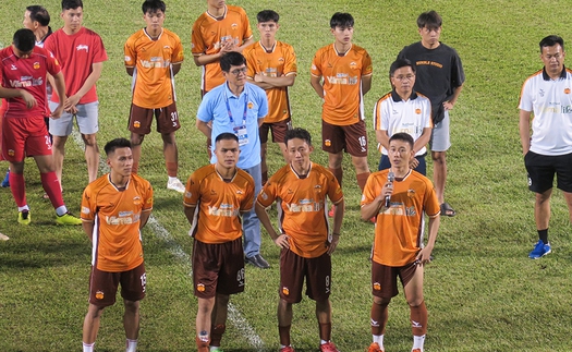 HLV HAGL rơi nước mắt khi chia tay Minh Vương, Châu Ngọc Quang, Dụng Quang Nho, Trần Bảo Toàn