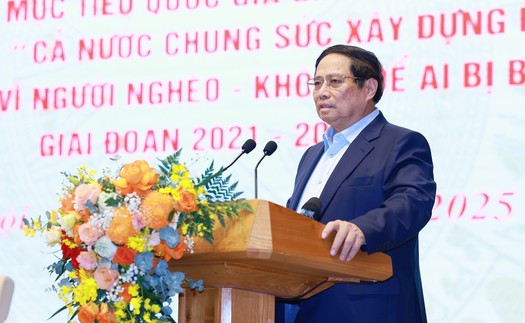 Thủ tướng Phạm Minh Chính chủ trì hội nghị trực tuyến toàn quốc về xây dựng nông thôn mới và giảm nghèo