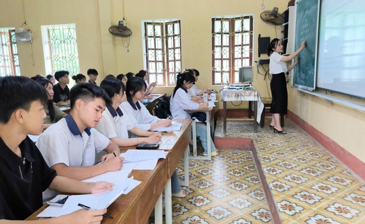 Chủ động ứng phó thiên tai trong thời gian tổ chức thi tốt nghiệp THPT 2025