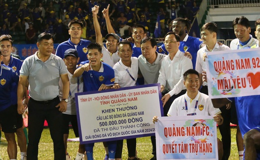 V-League khép lại 'tấm màn nhung'