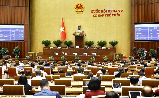 Thông qua Luật Cán bộ, công chức (sửa đổi)