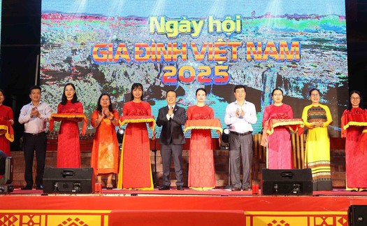 Khai mạc Ngày hội Gia đình Việt Nam năm 2025