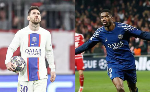 Dembele là lý do khiến Messi thất bại ở PSG