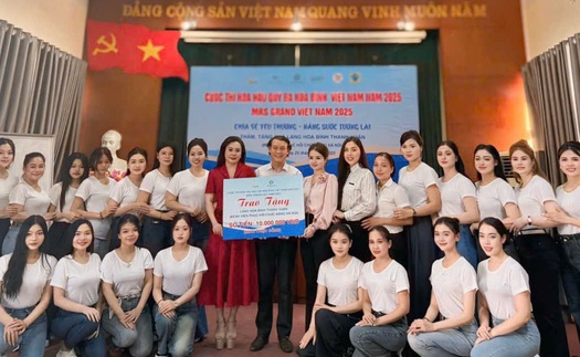Hoa hậu Phan Kim Oanh cùng dàn người đẹp lan tỏa yêu thương trong hành trình thiện nguyện