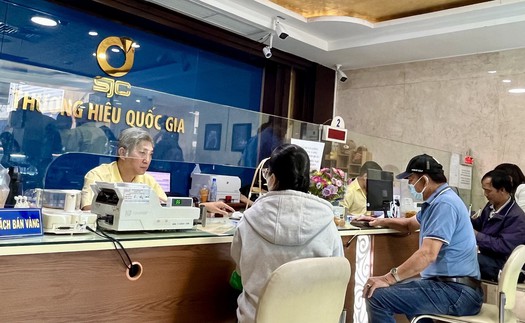 Giá vàng đi ngang... chờ đợi