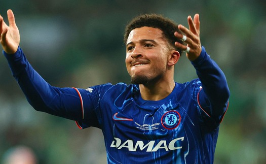 Chelsea chịu phạt 5 triệu bảng để trả Jadon Sancho về MU
