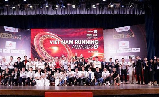 Trà Giang, Anh Quyết được tôn vinh tại Vietnam Running Awards