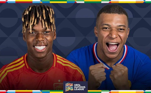 Link xem trực tiếp bóng đá Tây Ban Nha vs Pháp 02h00 hôm nay 6/6, bán kết UEFA Nations League