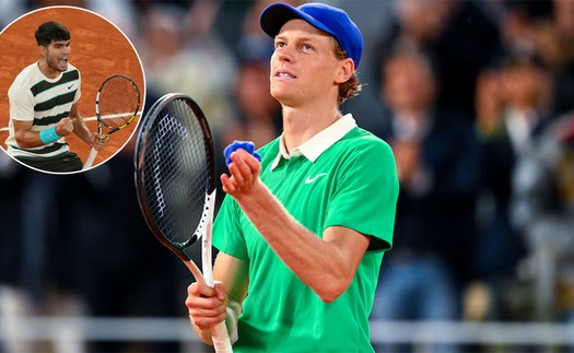 Kết quả Roland Garros 2025 hôm nay 6/6: Sinner và Alcaraz vào chung kết