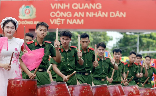 Nhiều hoạt động đặc sắc trong chương trình “Vinh quang Công an nhân dân Việt Nam”