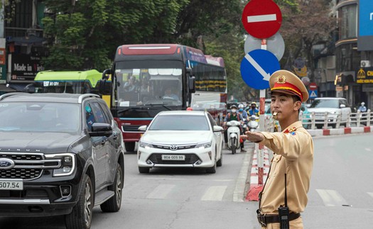 Hà Nội phân luồng giao thông phục vụ các kỳ thi trong tháng 6