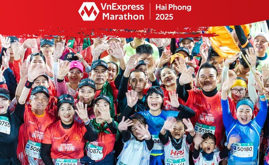 VnExpress Marathon Hải Phòng 2025 mở đăng ký sớm với giá ưu đãi