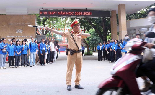 Công an Hà Nội đảm bảo an toàn phục vụ kỳ thi tuyển sinh vào lớp 10