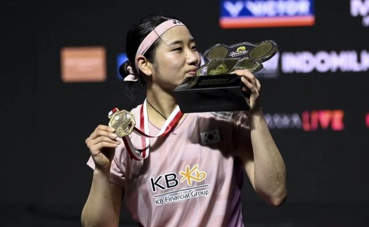 Vô địch Indonesia Open sau màn ngược dòng ngoạn mục, An Se Young thống trị tuyệt đối cầu lông nữ thế giới