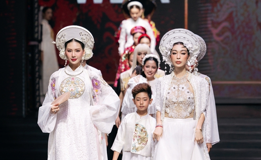 NTK Cao Minh Tiến ra mắt "Thoải Mộng", đưa Đoàn Hồng Điệp "tái xuất" sàn diễn thời trang