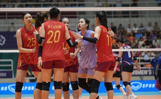 Lịch thi đấu bóng chuyền AVC Nations Cup 2025 ngày 10/6