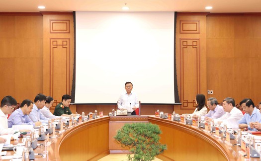 Thường trực Ban Bí thư chủ trì giao ban với các ban đảng, 4 văn phòng, đảng ủy, cơ quan, đoàn thể Trung ương