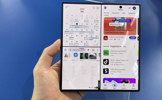 Samsung “trình làng” dòng điện thoại gập mới tích hợp AI của Google