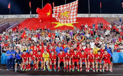 AFC bất ngờ gửi thư chúc mừng đội tuyển nữ Việt Nam giành vé dự VCK châu Á 2026