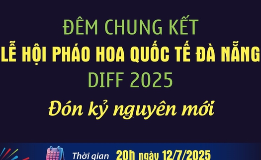 Đêm chung kết "Đón kỷ nguyên mới" của Lễ hội pháo hoa quốc tế Đà Nẵng