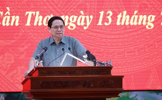 Thủ tướng chủ trì hội nghị về thực hiện chính quyền hai cấp và triển khai dự án trọng điểm vùng ĐBSCL