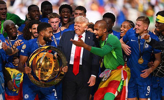 Người hùng của Chelsea bối rối vì hành động bất ngờ của Tổng thống Donald Trump tại FIFA Club World Cup 2025