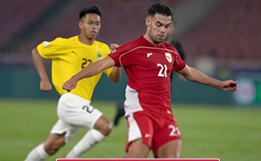 Chân sút nhập tịch ghi 6 bàn, U23 Indonesia trút ‘mưa bàn thắng’ vào lưới U23 Brunei tại giải U23 Đông Nam Á
