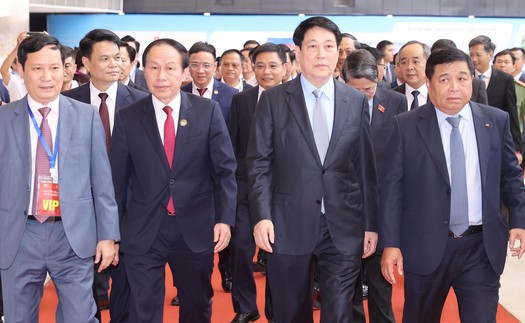 Chủ tịch nước Lương Cường: Hội nghị xúc tiến đầu tư Hải Phòng là thông điệp về khát vọng phát triển