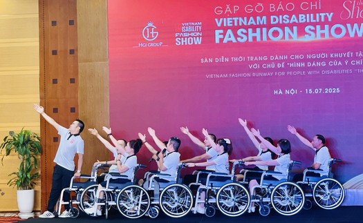 Lần đầu tổ chức Vietnam Disability Fashion Show 2025 dành cho người khuyết tật