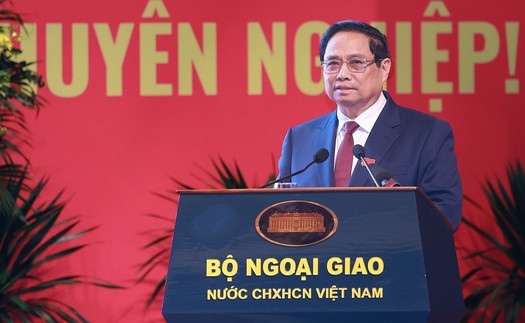 Thủ tướng Phạm Minh Chính: Đảng bộ Bộ Ngoại giao có quyết tâm cao, khát vọng lớn, tinh thần chiến đấu và đổi mới mạnh mẽ