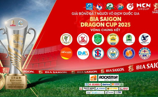 Xác định 12 đội bóng dự VCK giải bóng đá 7 người quốc gia 2025 (VPL-S6)