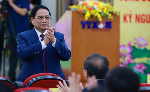 Thủ tướng Phạm Minh Chính dự Đại hội Đảng bộ Thông tấn xã Việt Nam lần thứ 27, nhiệm kỳ 2025 - 2030