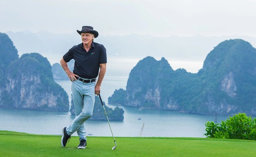 Greg Norman: Huyền thoại "Cá Mập Trắng" nâng tầm du lịch golf Việt Nam