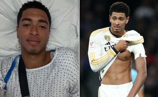 Bellingham chính thức nhập viện, khiến Real Madrid phải lên phương án thay thế