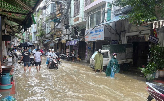 Hà Nội đầu tư hơn 380 tỷ đồng chống úng ngập nội đô