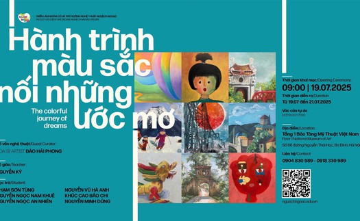 Khi những ước mơ được vẽ nên bằng sắc màu tuổi thơ