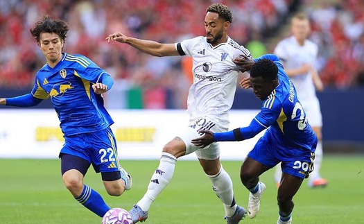 MU hòa nhạt nhòa Leeds trong trận ra mắt lặng lẽ của Matheus Cunha