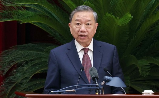 Phát biểu của Tổng Bí thư Tô Lâm tại Phiên Bế mạc Hội nghị lần thứ 12 Ban Chấp hành Trung ương Đảng khóa XIII