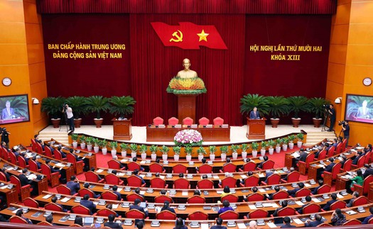 Bế mạc Hội nghị lần thứ 12 Ban Chấp hành Trung ương Đảng khóa XIII