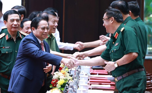 Thủ tướng Phạm Minh Chính: Quân đội tiếp tục thực hiện tốt vai trò nòng cốt trong xây dựng “thế trận lòng dân”
