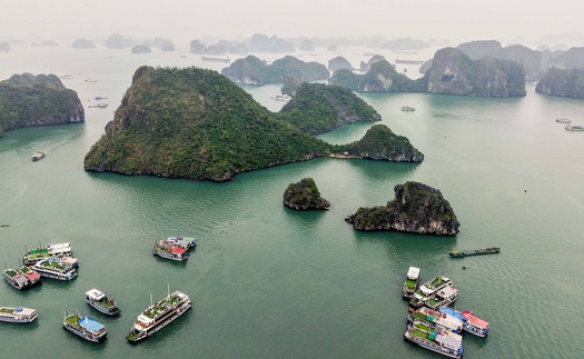 Tạm dừng toàn bộ tour du thuyền Hạ Long để tránh bão