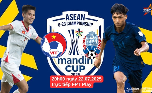 Nhận định, soi tỷ lệ U23 Việt Nam vs U23 Campuchia 20h00 hôm nay 22/7, U23 Đông Nam Á 2025