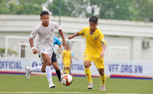 VCK giải BĐ VĐ U15 QG – Cúp Acecook 2025: SLNA giành trọn 3 điểm