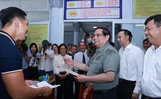 Thủ tướng Phạm Minh Chính: Tuyệt đối không để việc sắp xếp bộ máy ảnh hưởng đến đời sống nhân dân