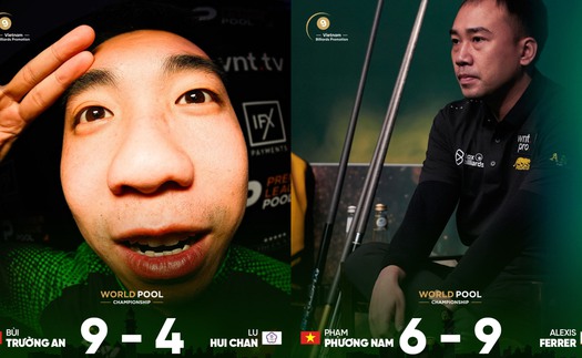 World Pool Championship 2025: Bùi Trường An nuôi hy vọng, Nam Phạm dừng bước