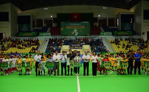 Sôi nổi khai mạc VCK Giải bóng đá Nhi đồng (U11) toàn quốc Cúp Nestlé MILO 2025