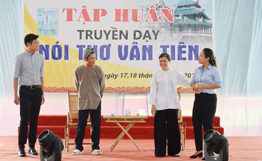 Sức sống của di sản Nói thơ Vân Tiên