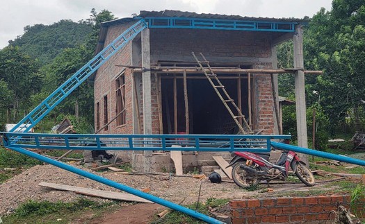 Bão số 3: Nhiều nhà đổ sập và tốc mái, sản xuất nông nghiệp thiệt hại tại Quảng Trị